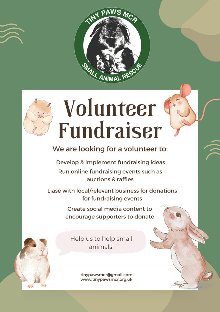 Volunteer Fundraiser - Tiny Paws MCR